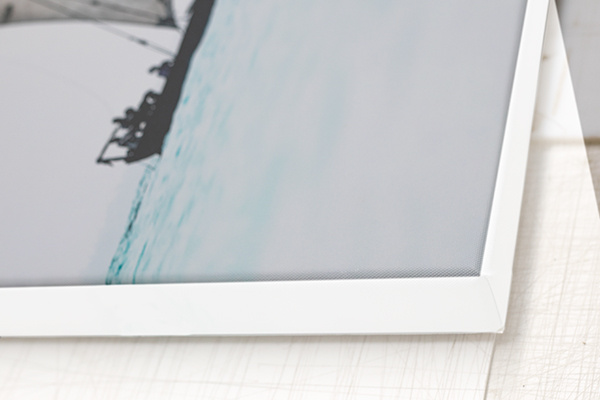 Standard Stretched Canvas edge finish 1