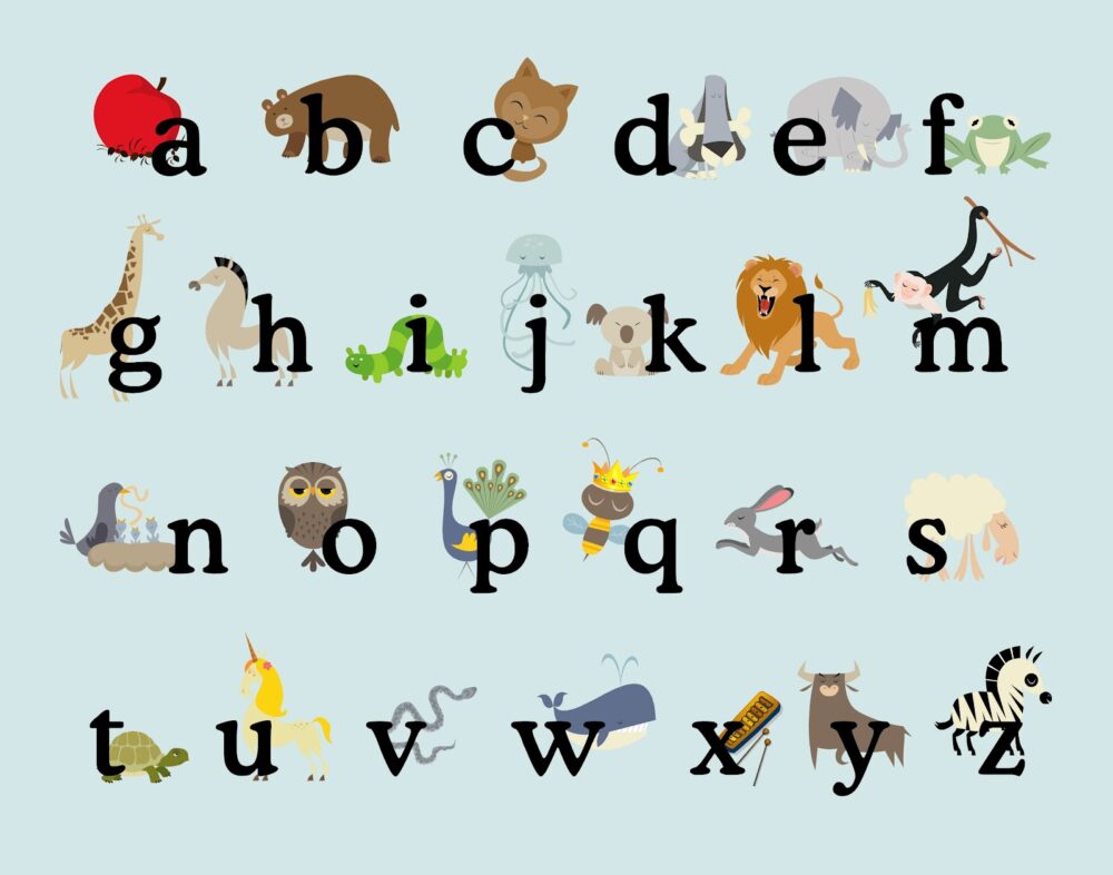 Free printables of ABC by Budget Wise Home