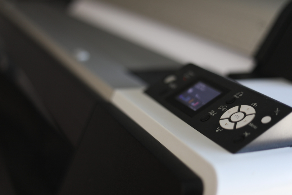Buttons of at home printing machine
