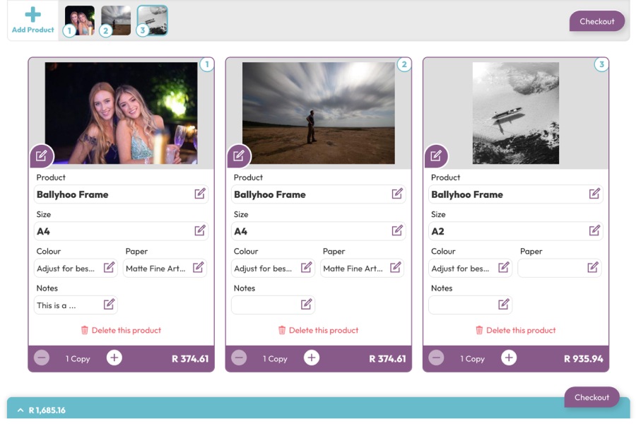 small-wall-frame-collection-product-order-screenshots
